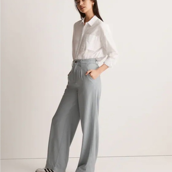 The Neale Straight Leg Pant in Drapewave - Picture 3 of 8